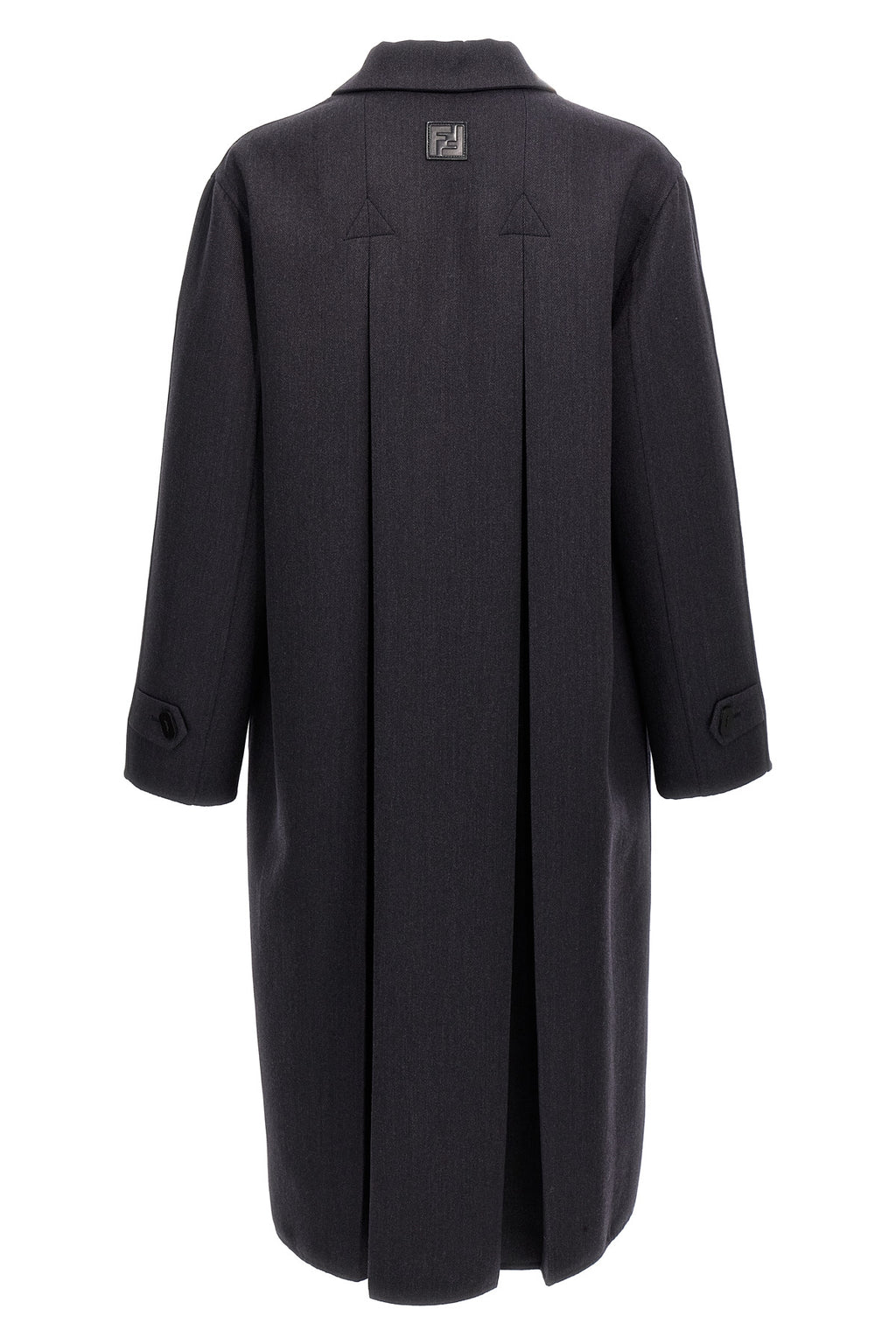 FENDI Double wool coat For Men 99% virgin wool 1% silk