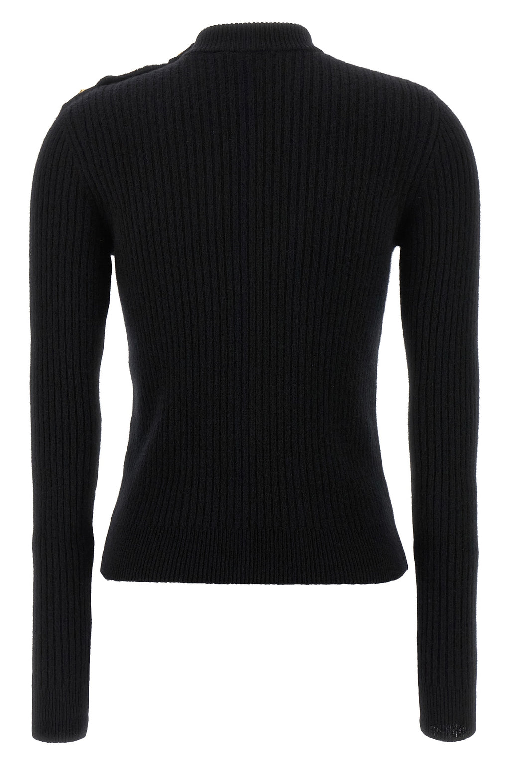 BALMAIN Ribbed sweater For Women 50% cachemire 50% virgin wool