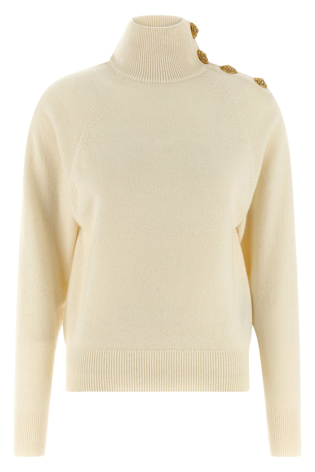 BALMAIN Cashmere wool sweater For Women 50% cachemire 50% virgin wool