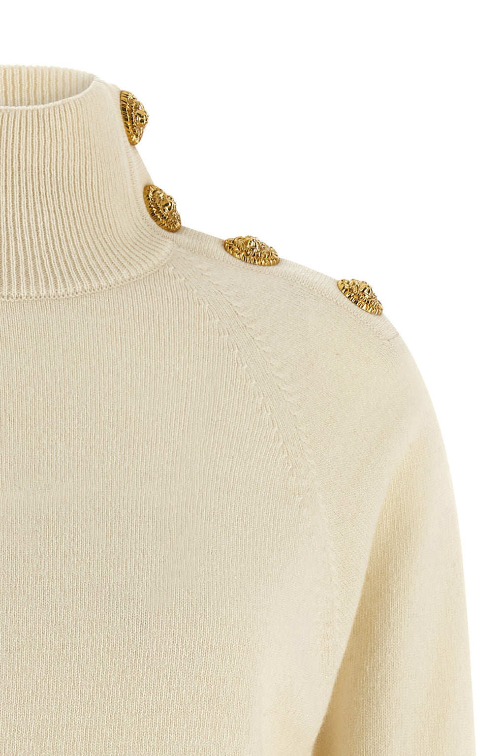 BALMAIN Cashmere wool sweater For Women 50% cachemire 50% virgin wool