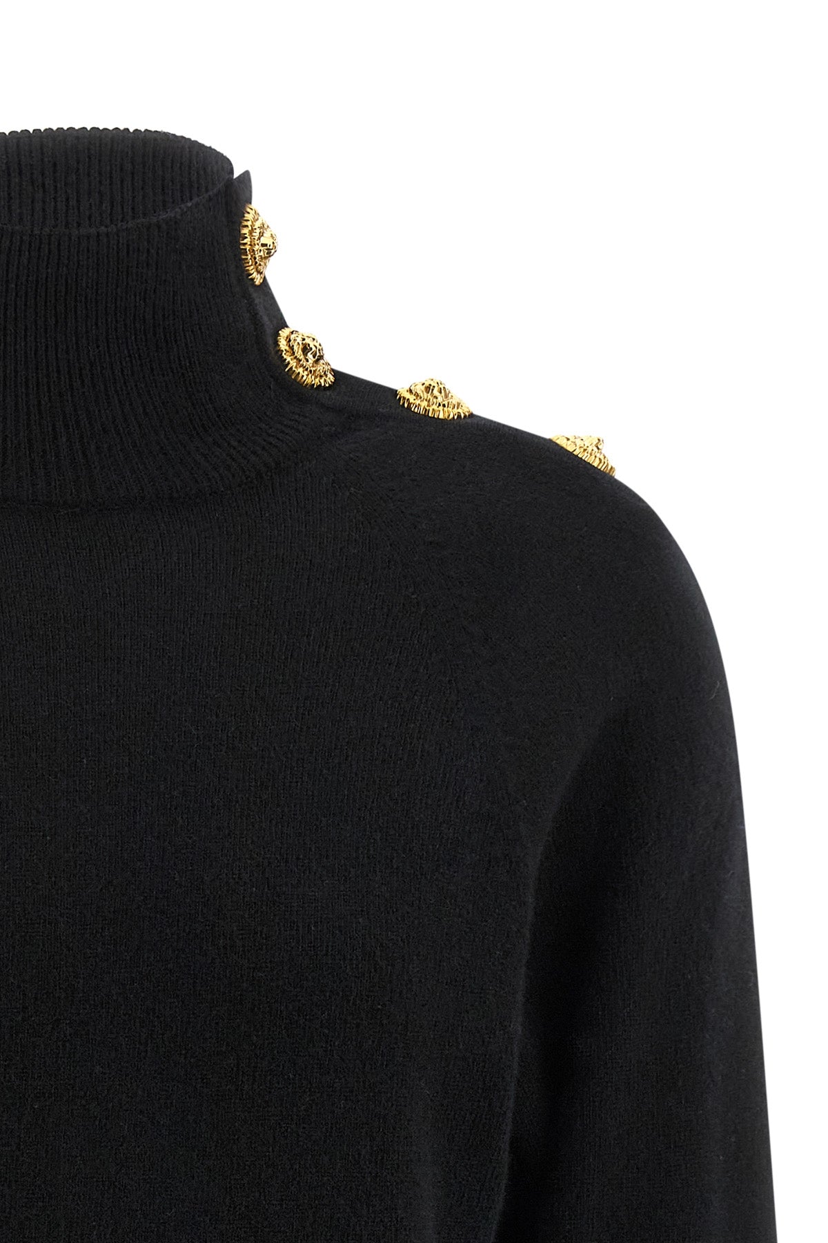 BALMAIN Cashmere wool sweater For Women 50% cachemire 50% virgin wool