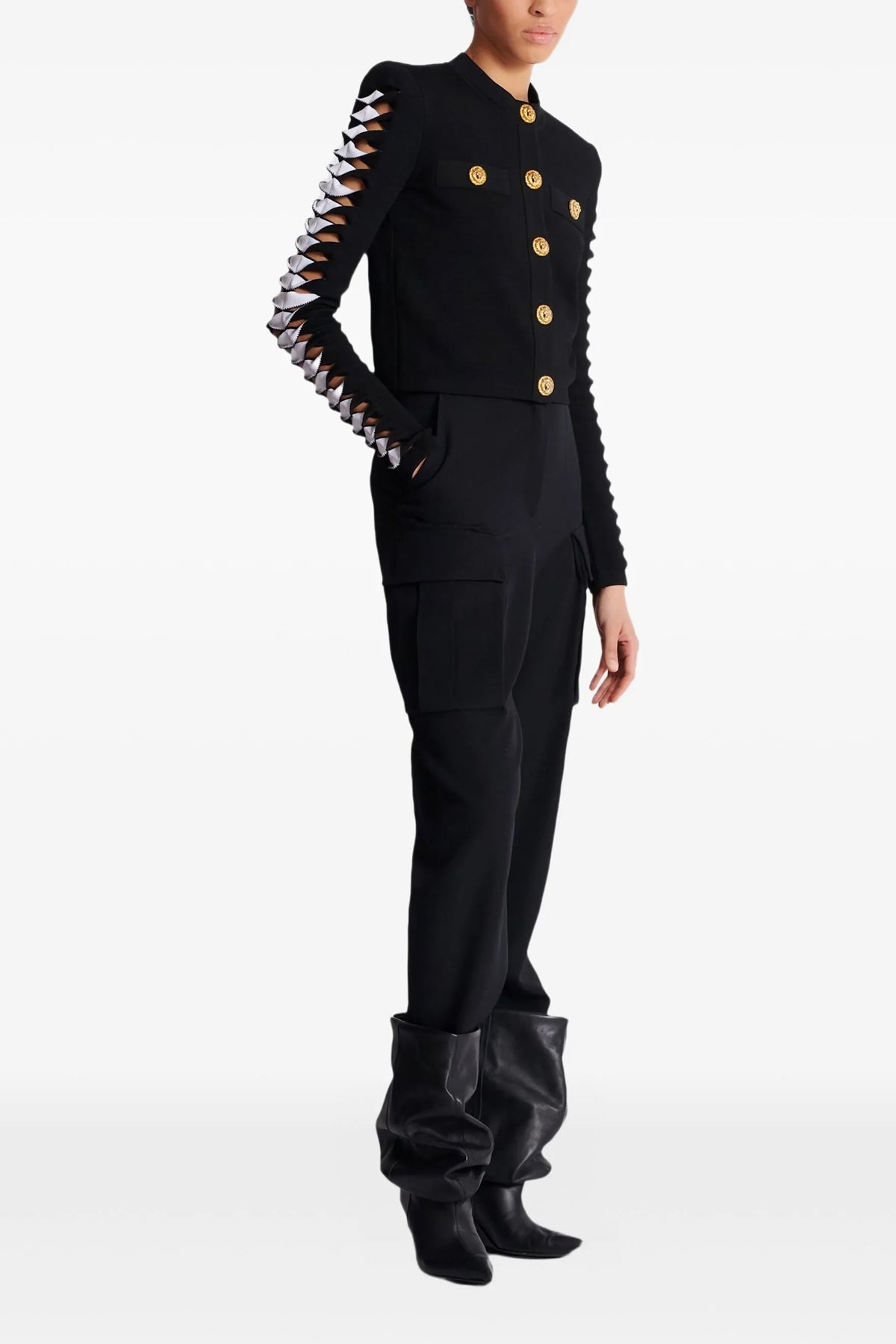 balmain Cut-out blazer