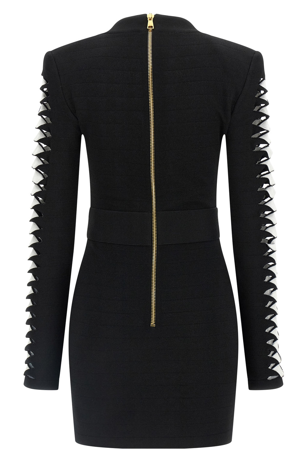 BALMAIN Cut-out dress For Women 86% viscose 11% polyester 2% polyamide 1% elastane