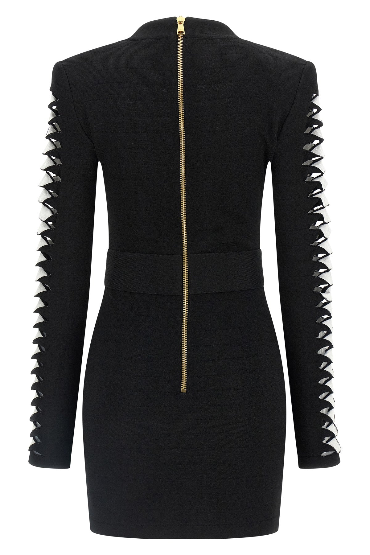 BALMAIN Cut-out dress For Women 86% viscose 11% polyester 2% polyamide 1% elastane