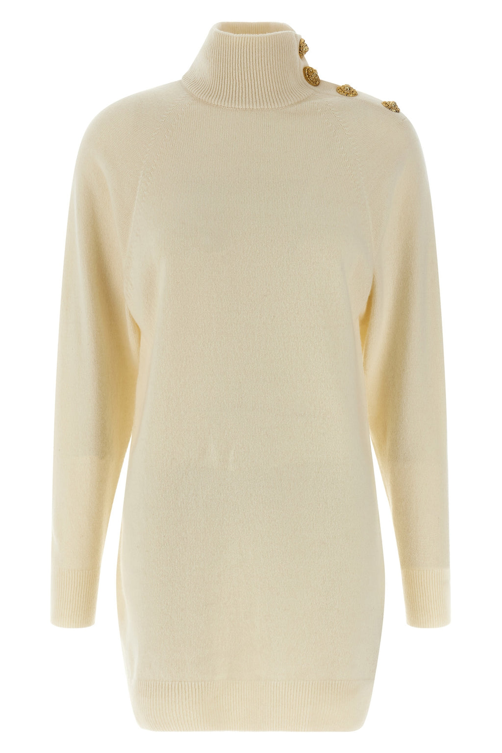BALMAIN Cashmere wool dress For Women 50% cachemire 50% virgin wool