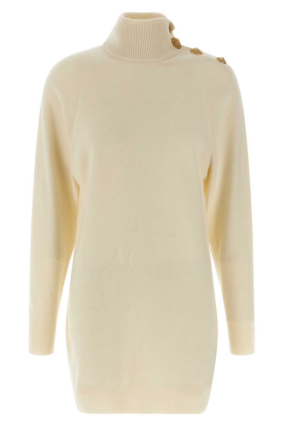 BALMAIN Cashmere wool dress For Women 50% cachemire 50% virgin wool