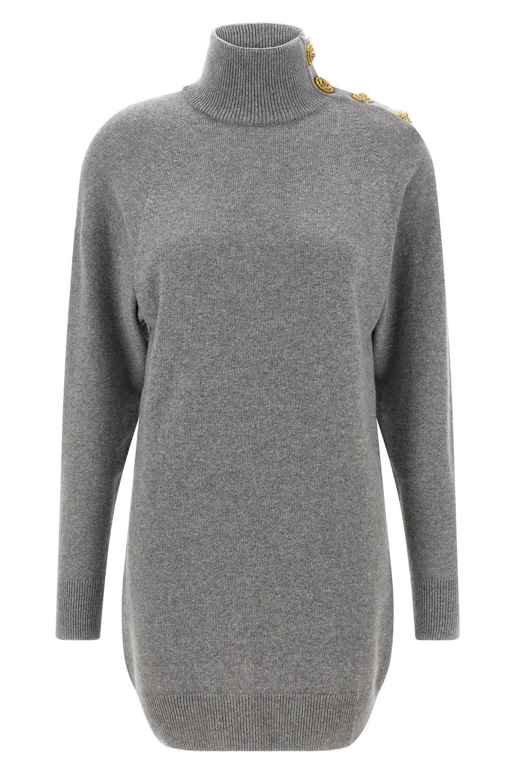 BALMAIN Cashmere wool dress For Women 50% cachemire 50% virgin wool
