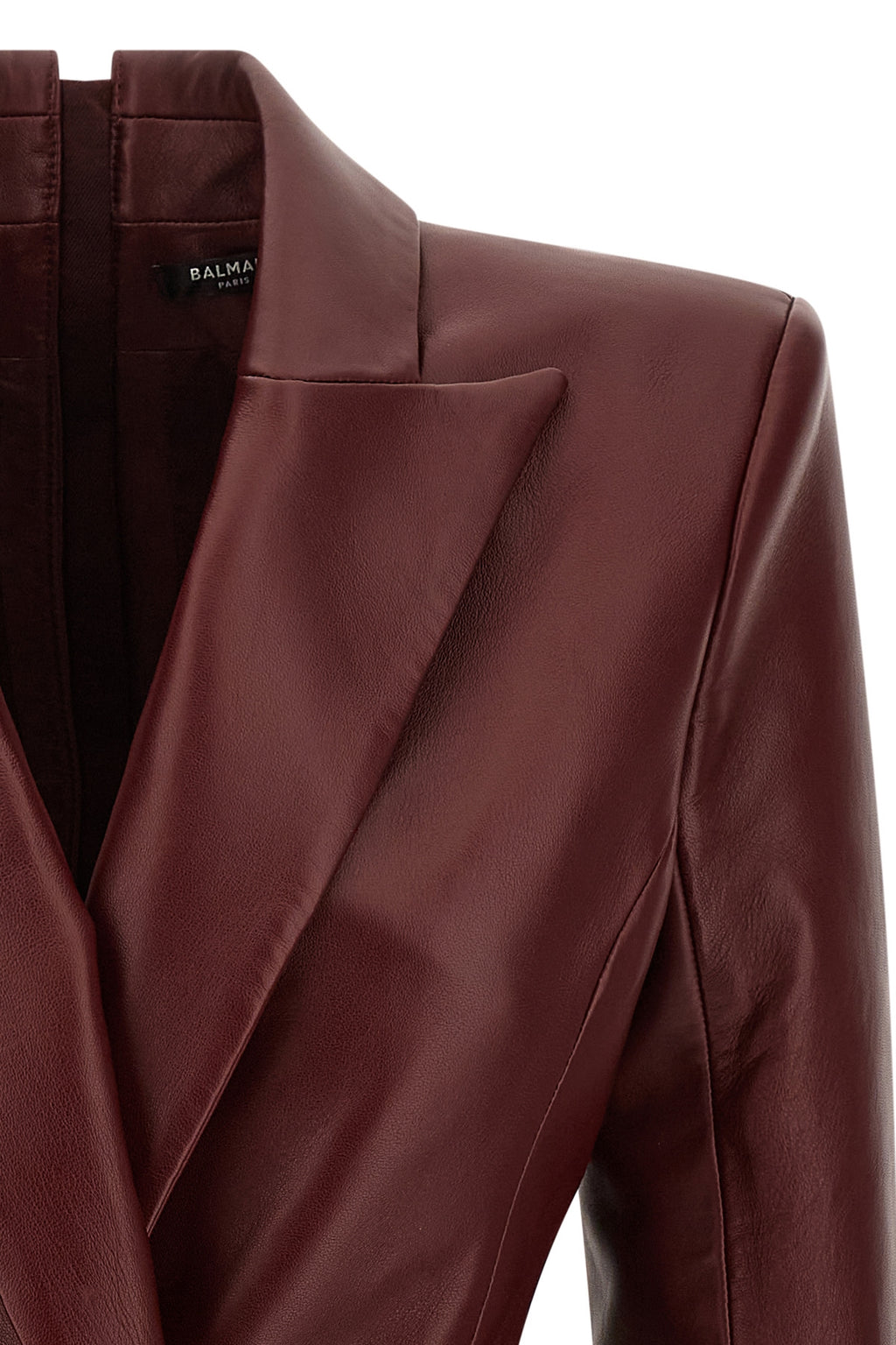 BALMAIN Blazer dress For Women 100% lamb leather (Ovis Aries)