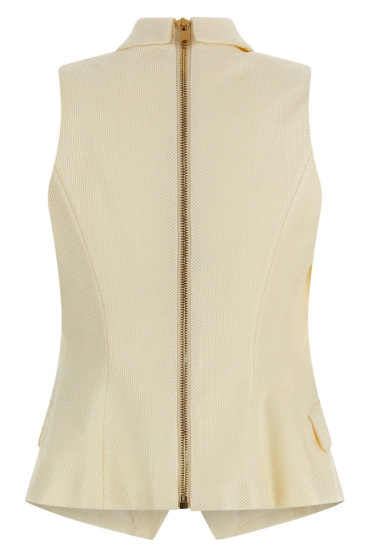 balmain 'Gold and Gold Coin' vest