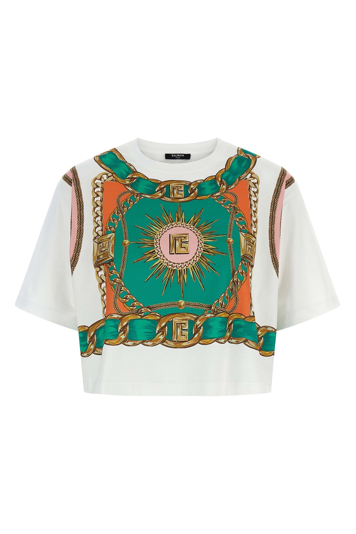 balmain 'Balmain Foulard' print T-shirt