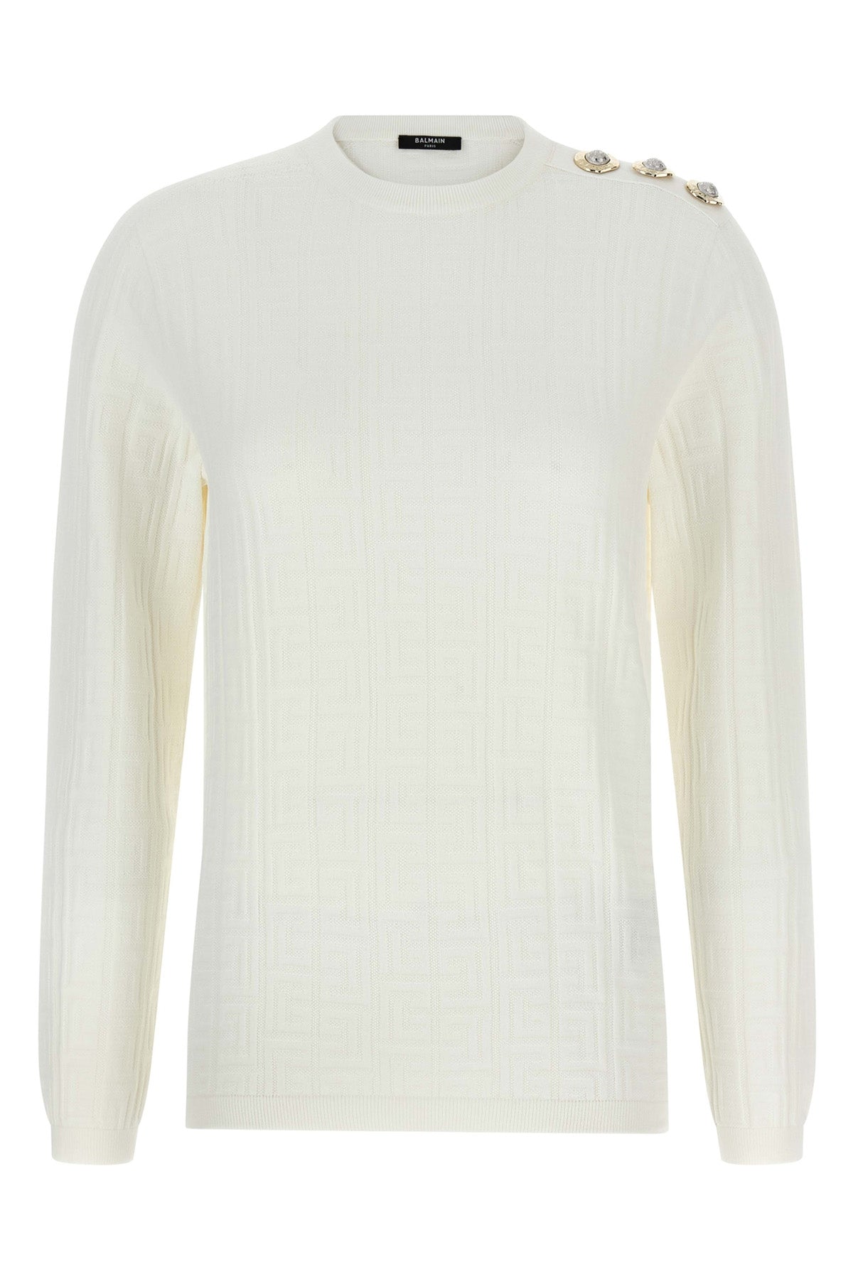 BALMAIN Maxi shoulder top For Women 67% viscose, 33% polyester