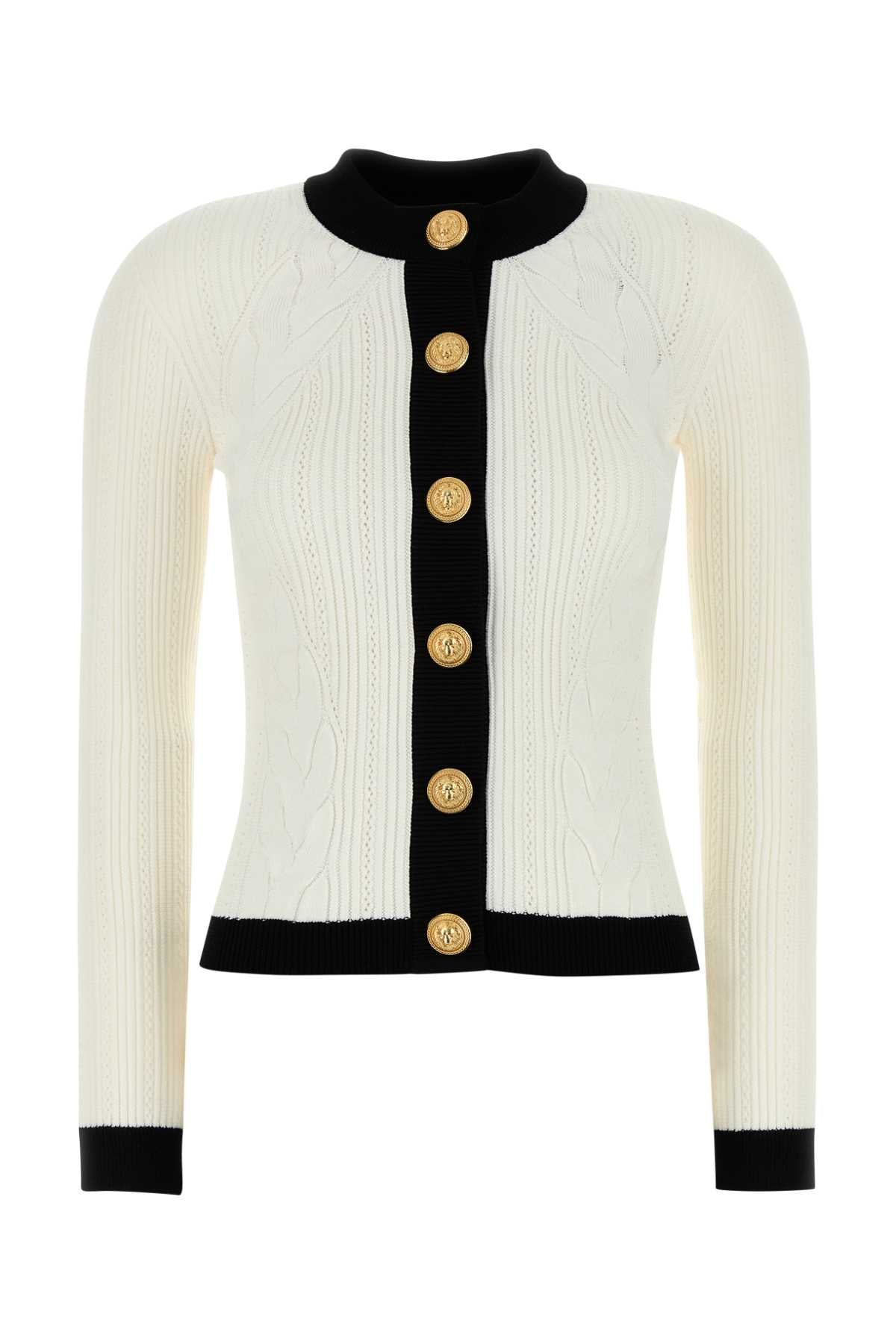 BALMAIN MAGLIA For Women 84%VISCOSE 16%POLYESTER