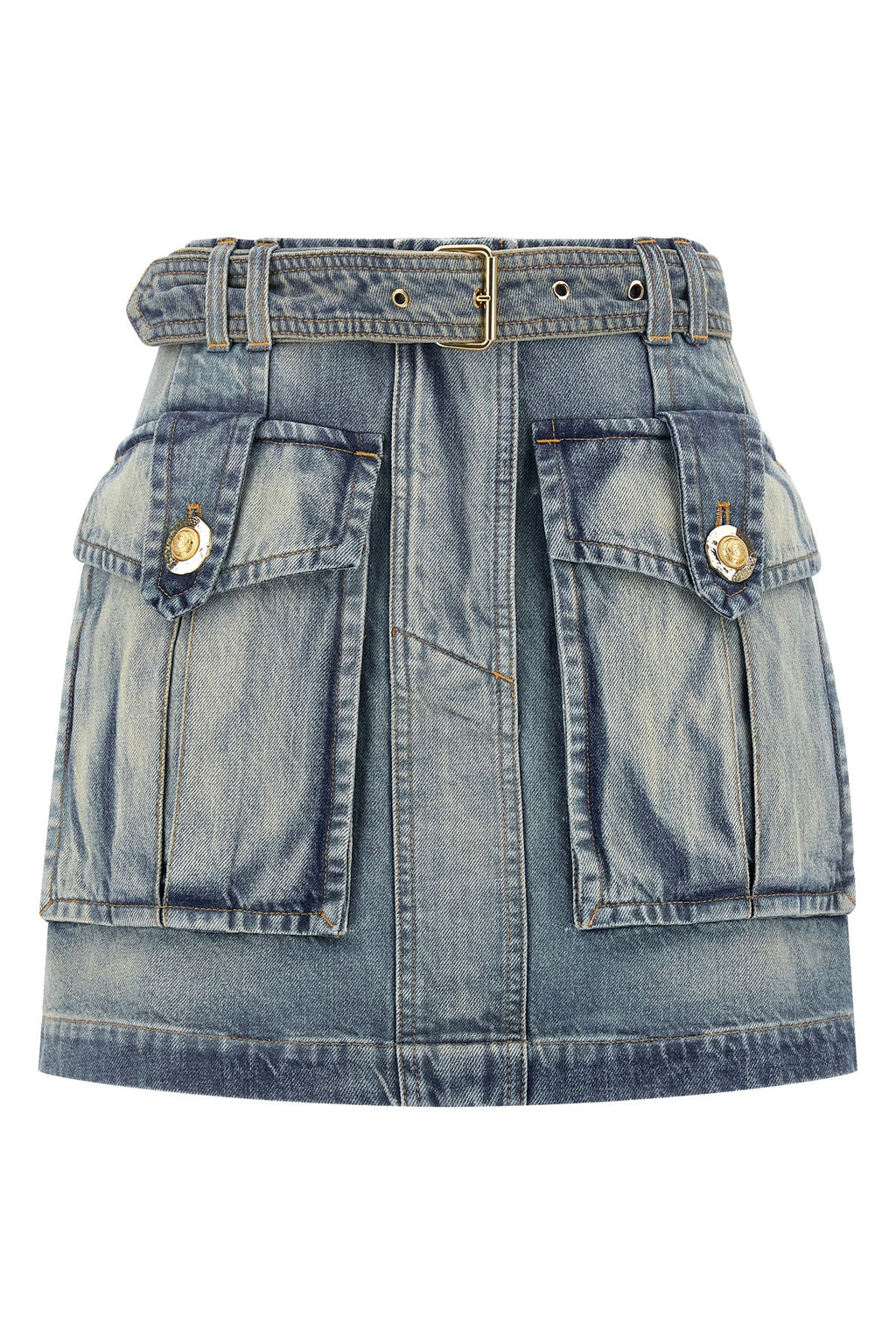 BALMAIN Cargo pocket skirt For Women 100% cotton