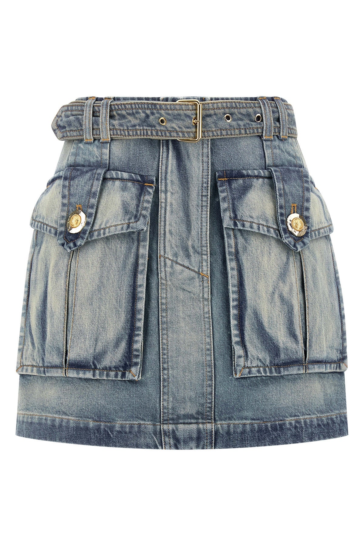 BALMAIN Cargo pocket skirt For Women 100% cotton