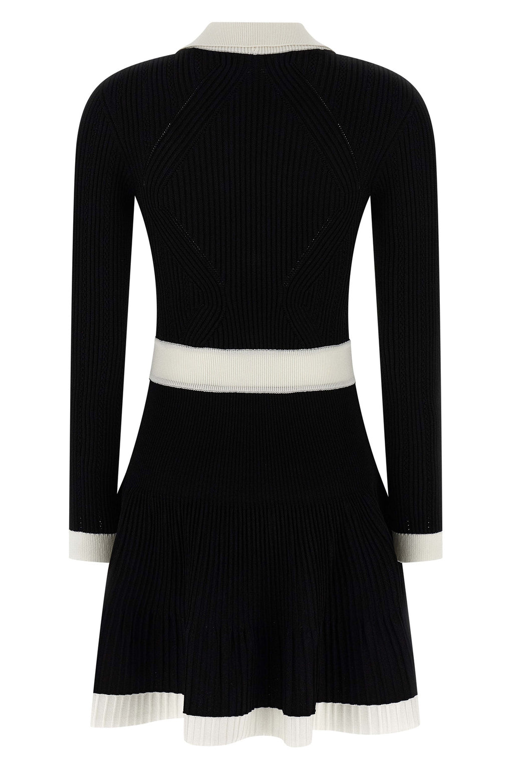 BALMAIN Two-tone dress For Women 84% viscose, 16% polyester