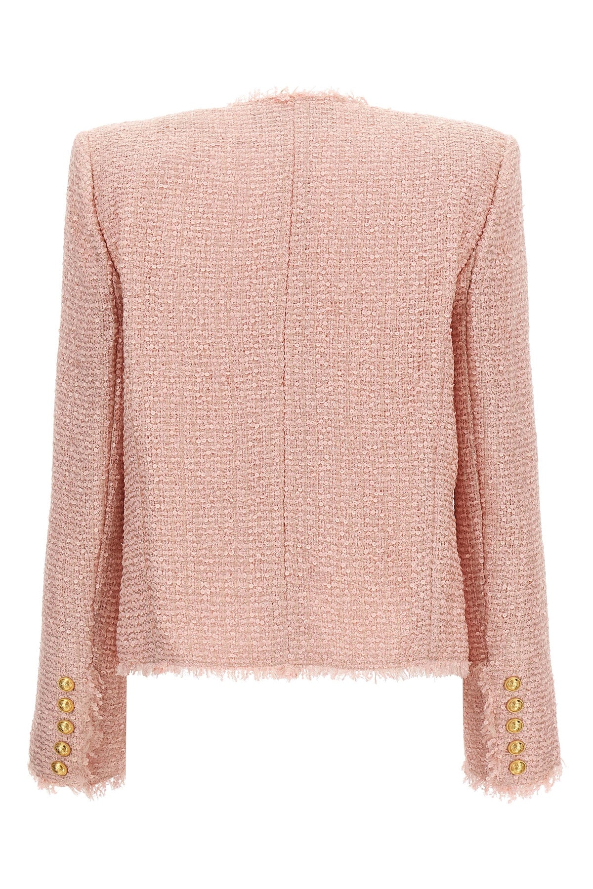 balmain Sequin tweed blazer