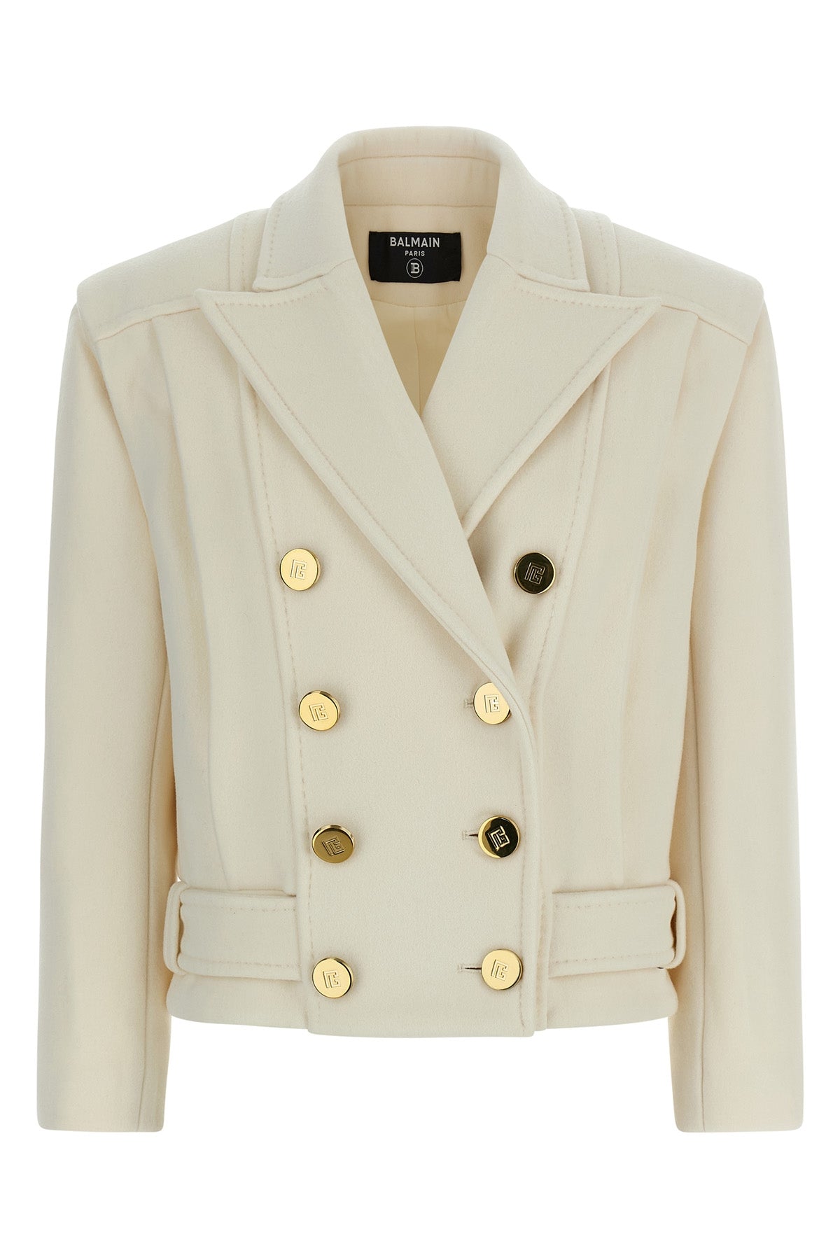 balmain Double-breasted coat