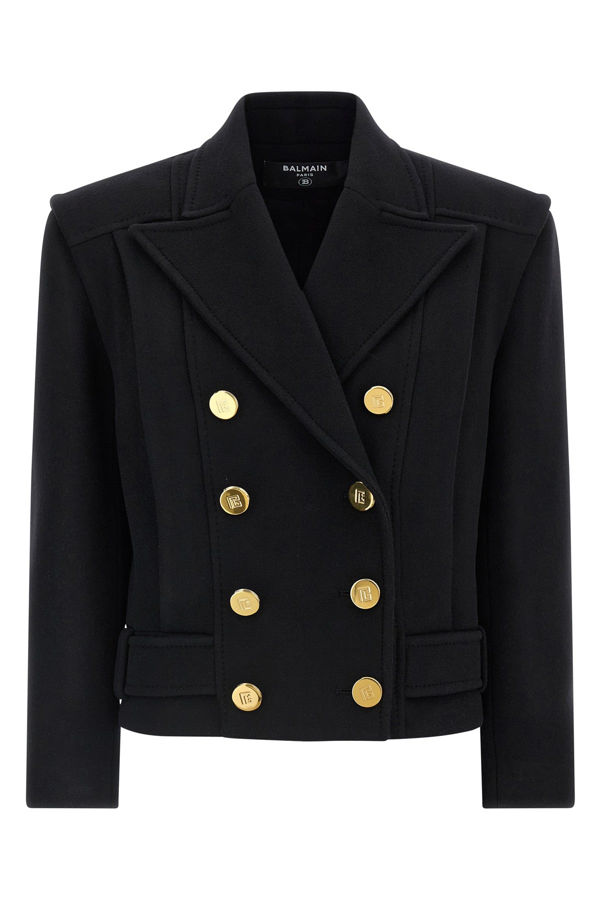 balmain Double-breasted coat