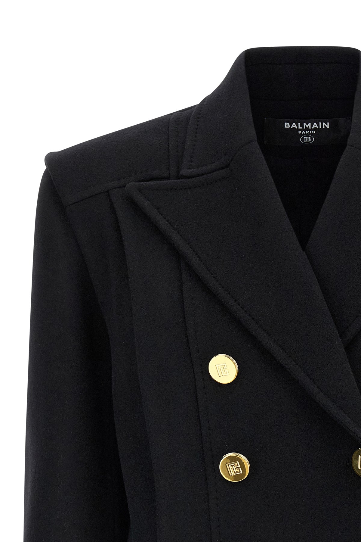 balmain Double-breasted coat
