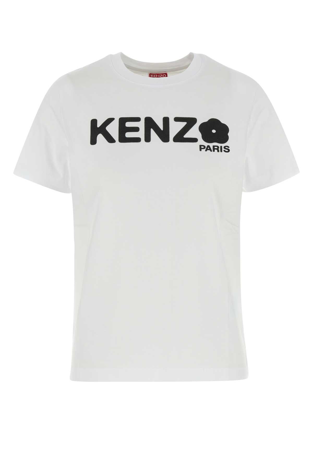 KENZO GOTS BOKE FLOWER 2.0 LOOSE T-SHIRT For Women Exterior: 100% Cotton