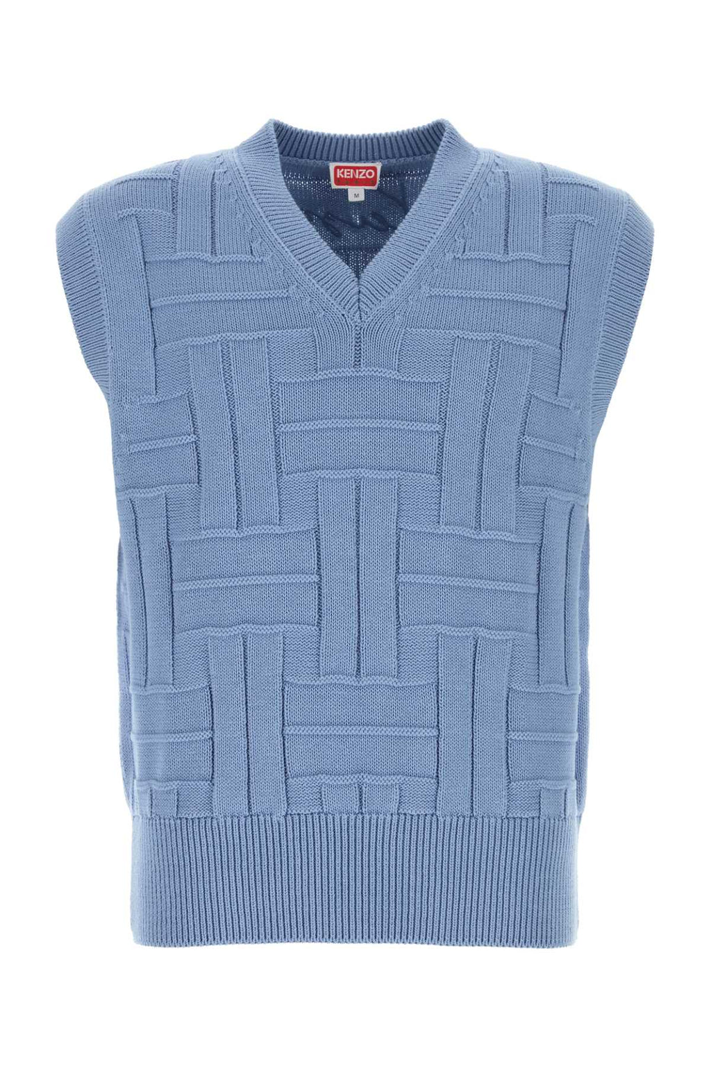 KENZO GOTS KENZO WEAVE VEST For Men Exterior: 100% Cotton