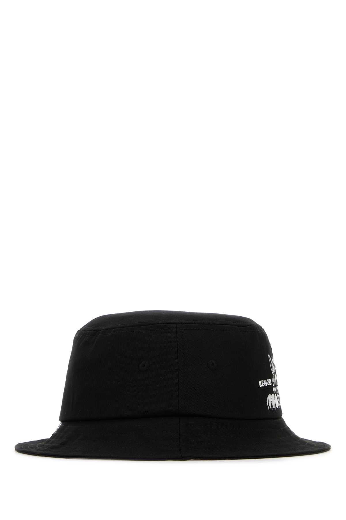 KENZO BUCKET HAT For Men Exterior: 100% Cotton