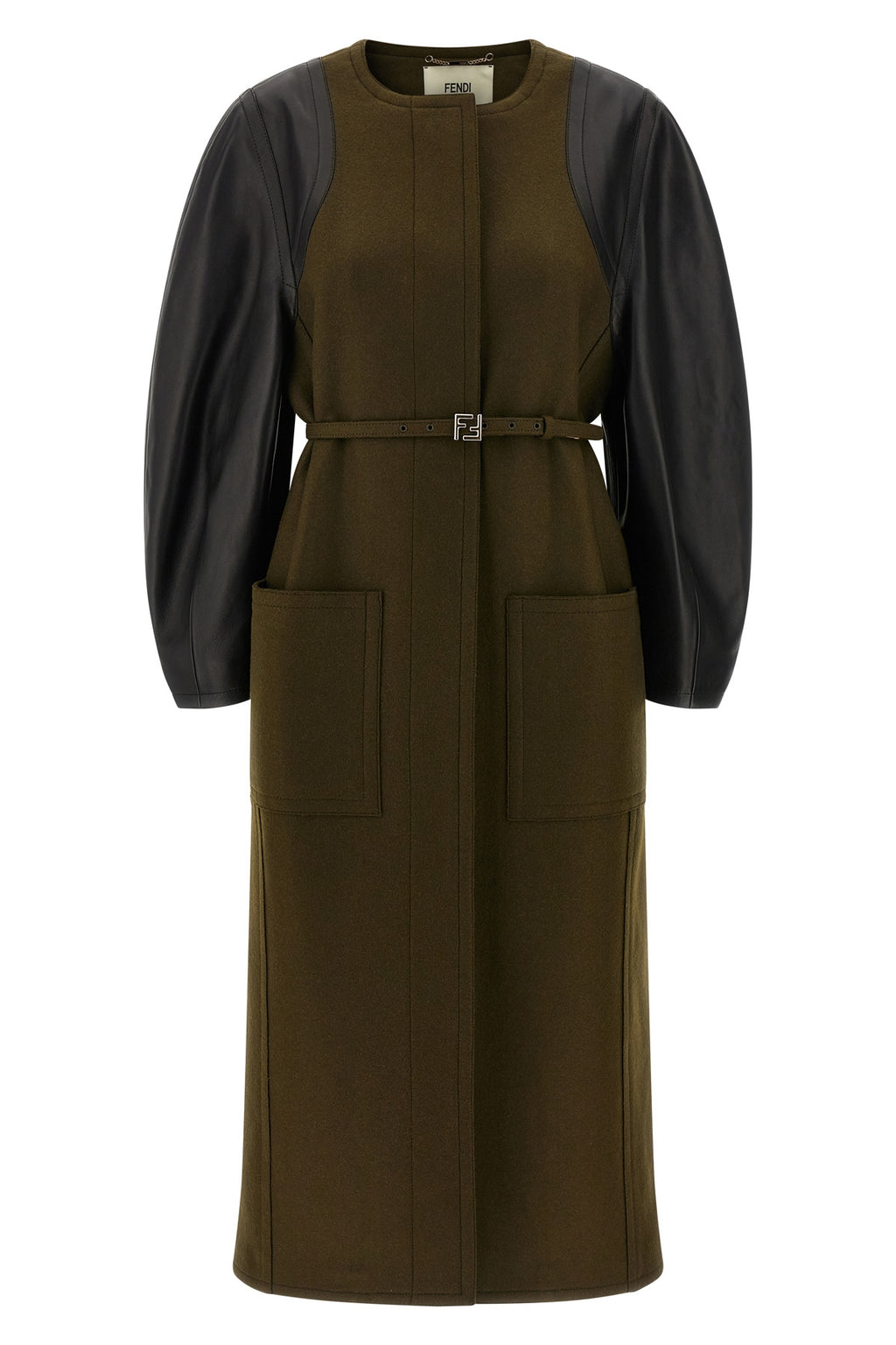 FENDI 'Wool Felt' coat For Women 100% viscose