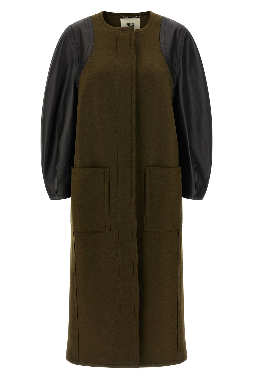 FENDI 'Wool Felt' coat For Women 100% viscose