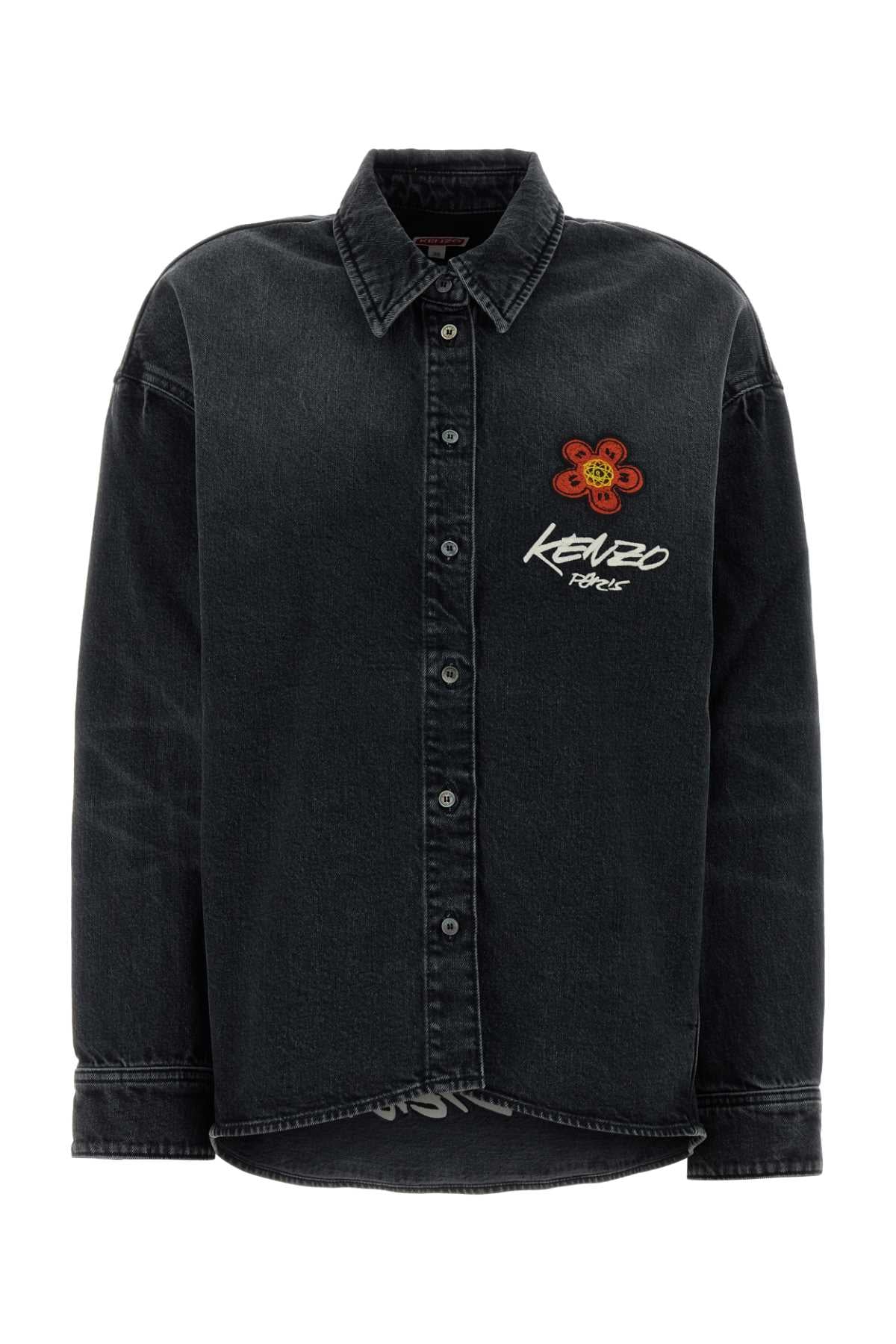 KENZO KENZO FUTURA WORKWEAR SHIRT For Women Exterior: 99% Cotton 1% Elastane