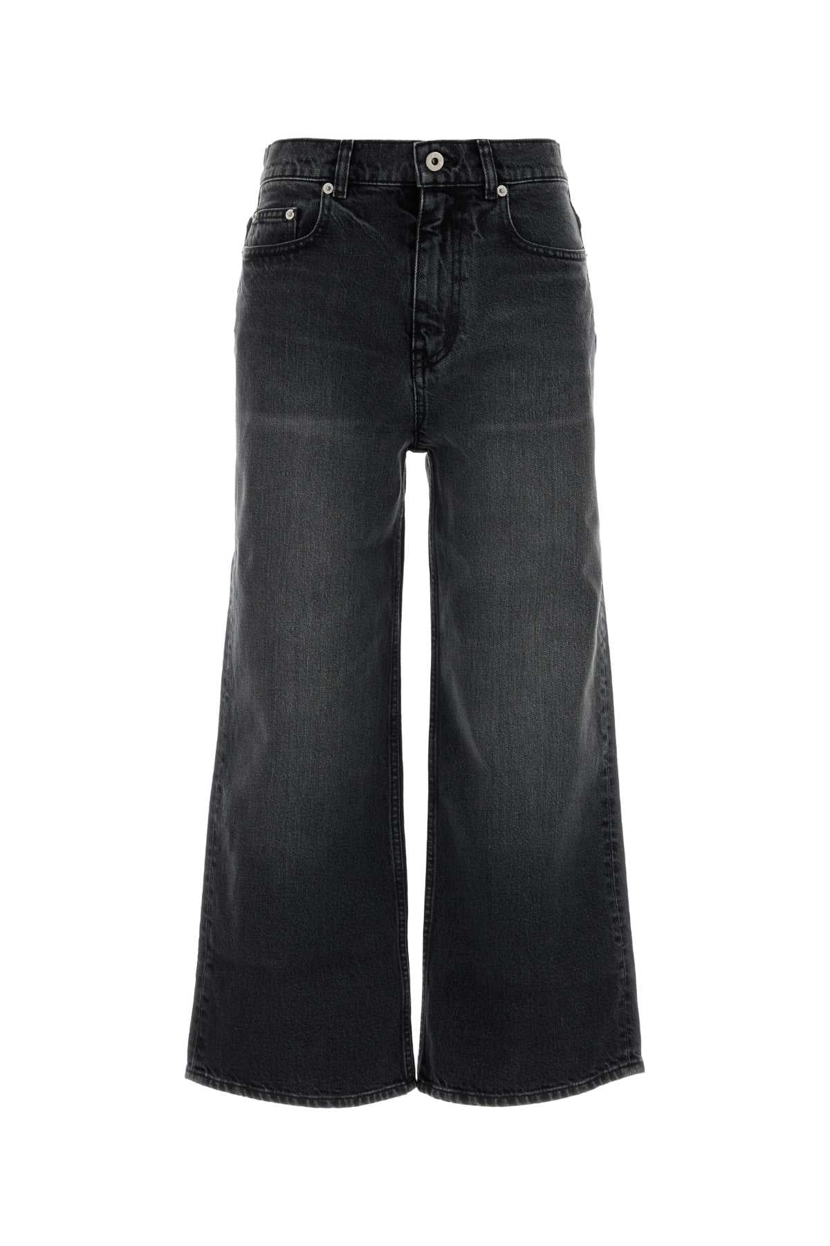 KENZO KENZO FUTURA SUMIRE CROPPED PANTS For Women Exterior: 99% Cotton 1% Elastane