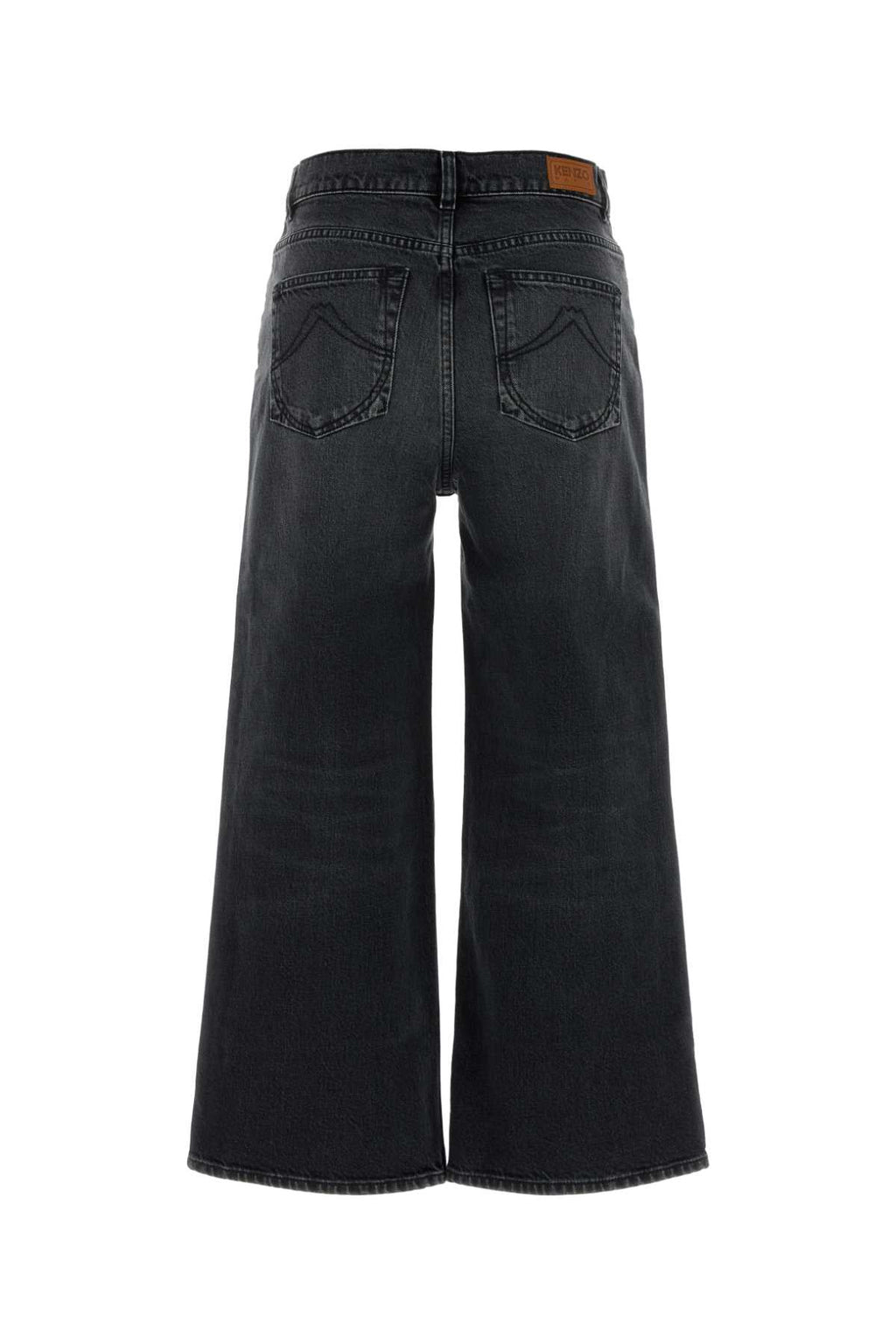 KENZO KENZO FUTURA SUMIRE CROPPED PANTS For Women Exterior: 99% Cotton 1% Elastane