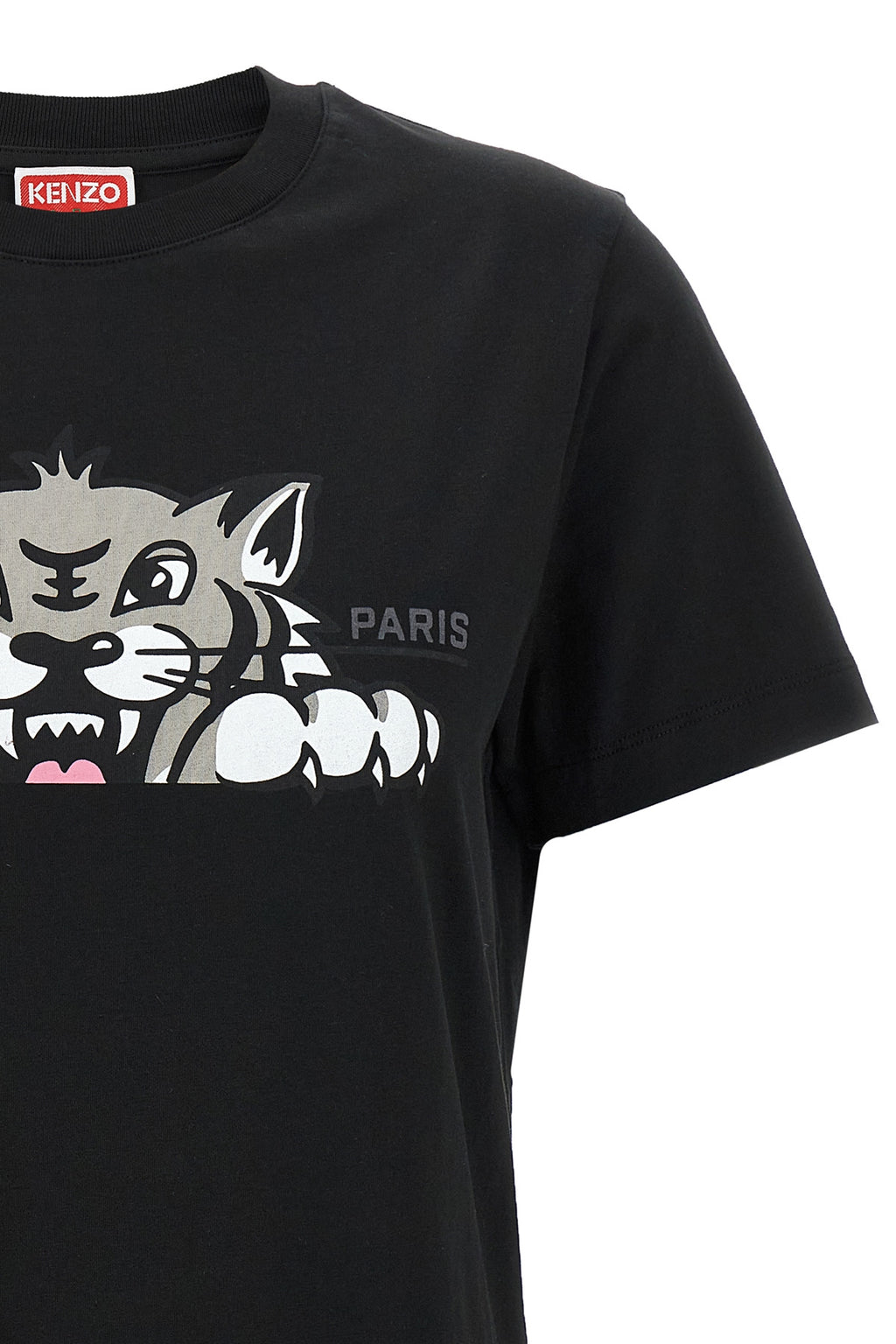 KENZO 'Happy Tiger' T-shirt For Women 100% cotton