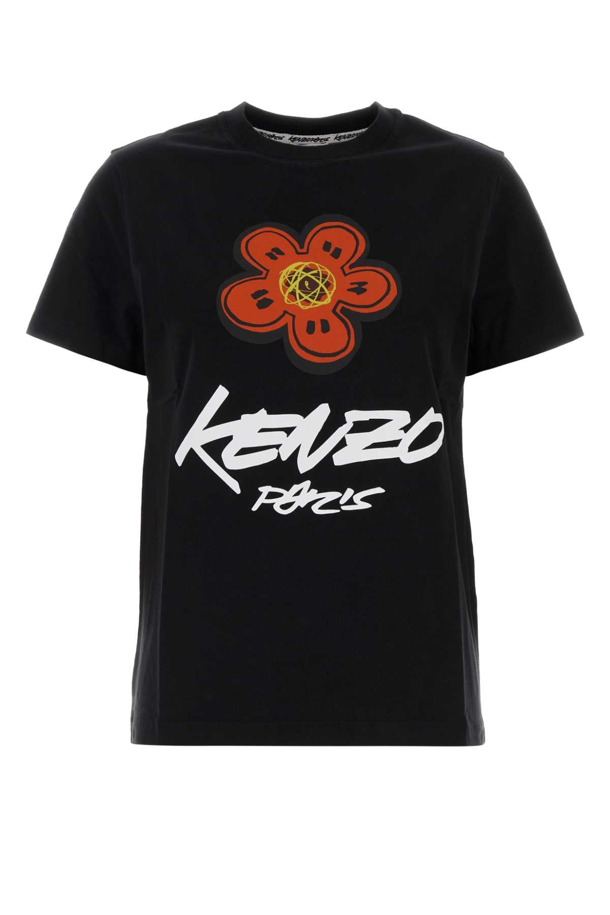 KENZO KENZO FUTURA LOOSE T-SHIRT For Women Exterior: 100% Cotton