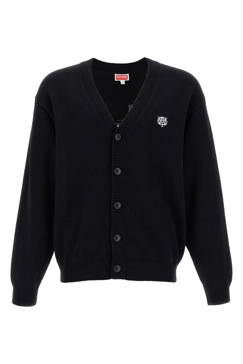 KENZO 'KENZO Happy Tiger' cardigan For Men 55% wool, 45% cotton