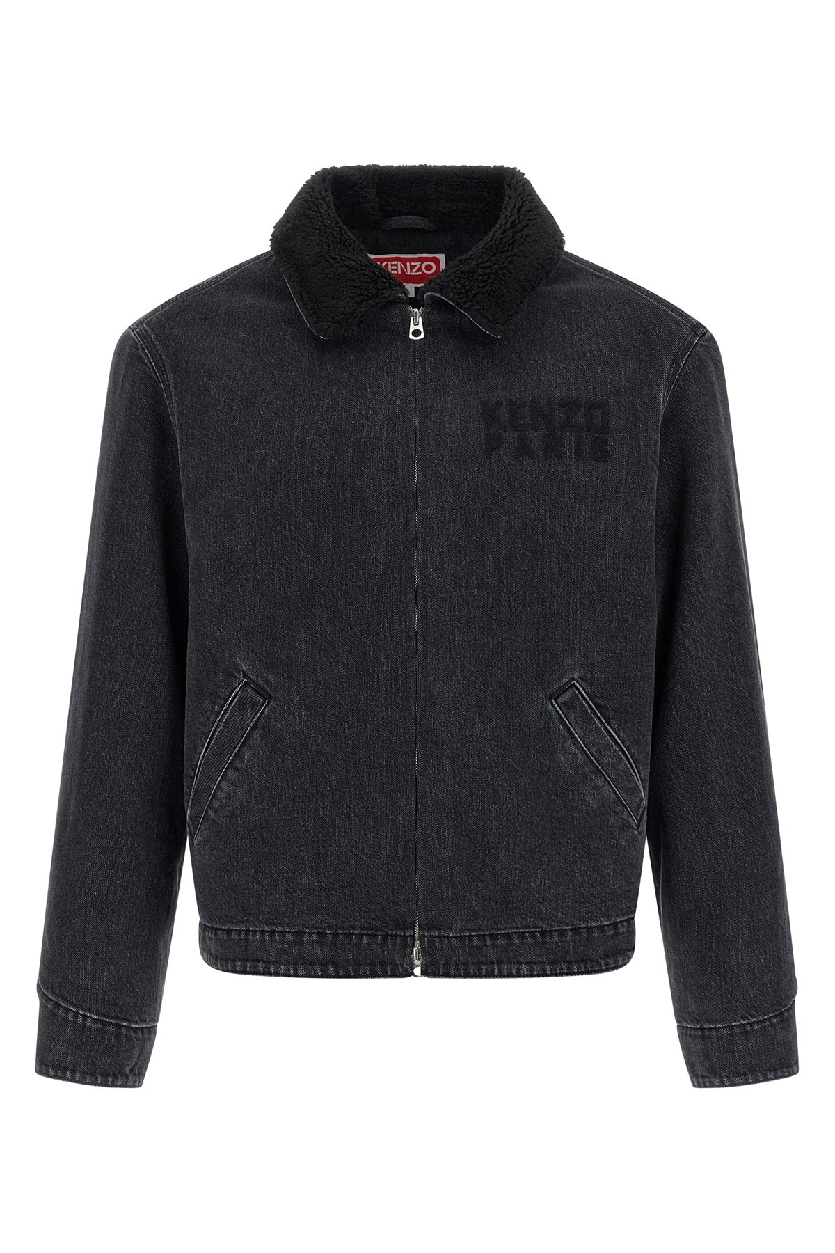 KENZO 'KENZO Happy Tiger' denim jacket For Men 99% cotton, 1% elastane