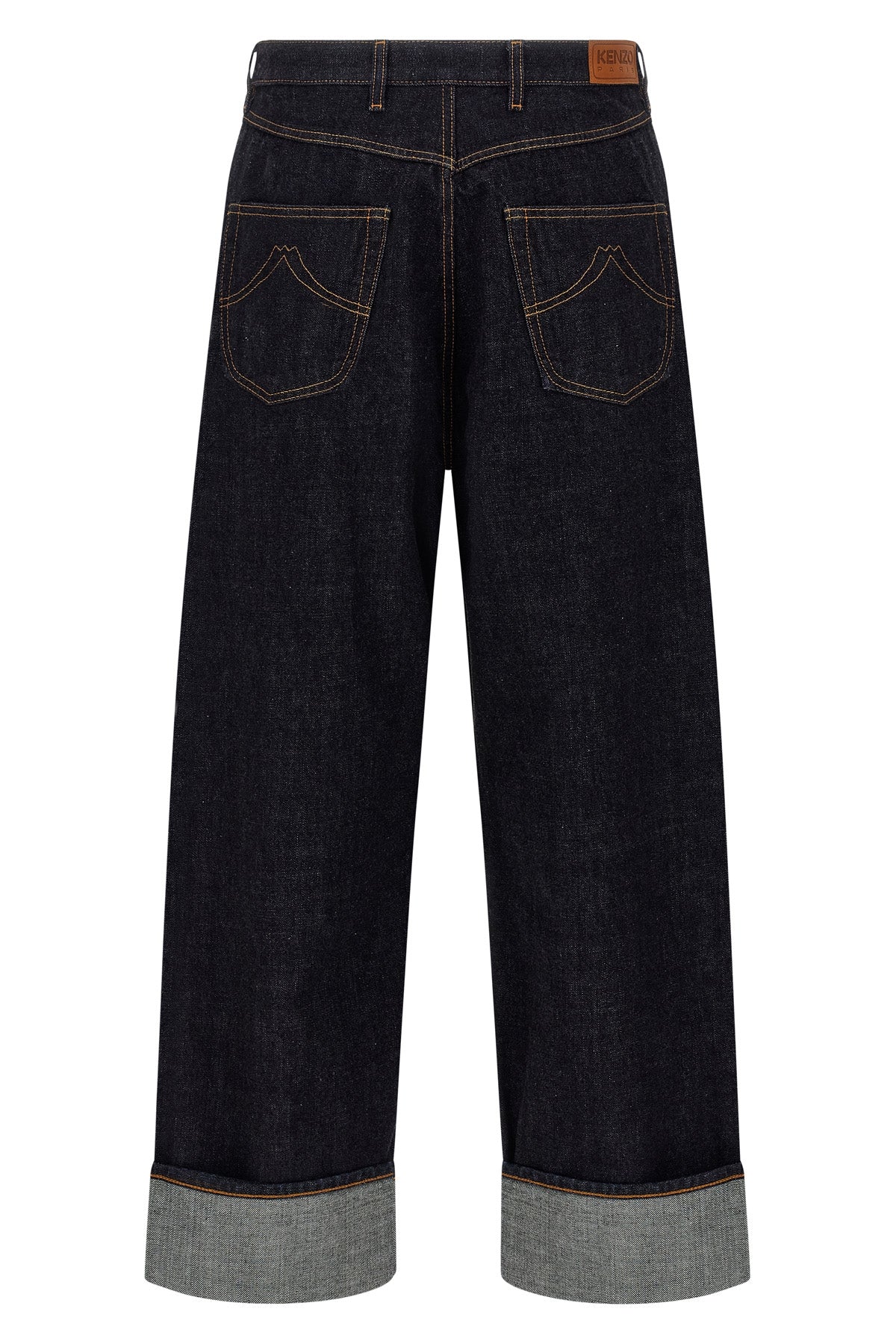 kenzo 'Turn Up' jeans