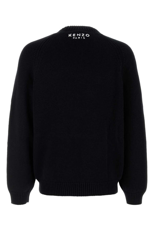 KENZO BOKE FLOWER JUMPER For Men Exterior: 71% Cotton 28% Wool 1% Nylon