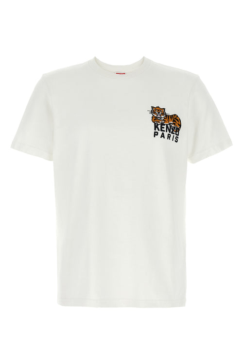 KENZO 'Gots Happy Tiger' T-shirt For Men 100% cotton