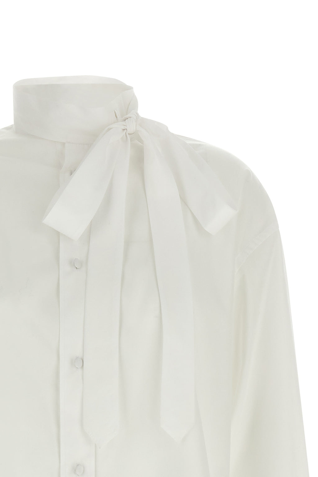 KENZO Lavallière collar shirt For Women 100% cotton