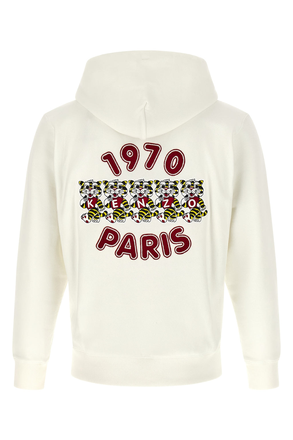KENZO 'Wild Tiger Embroidered' hoodie For Women 100% cotton