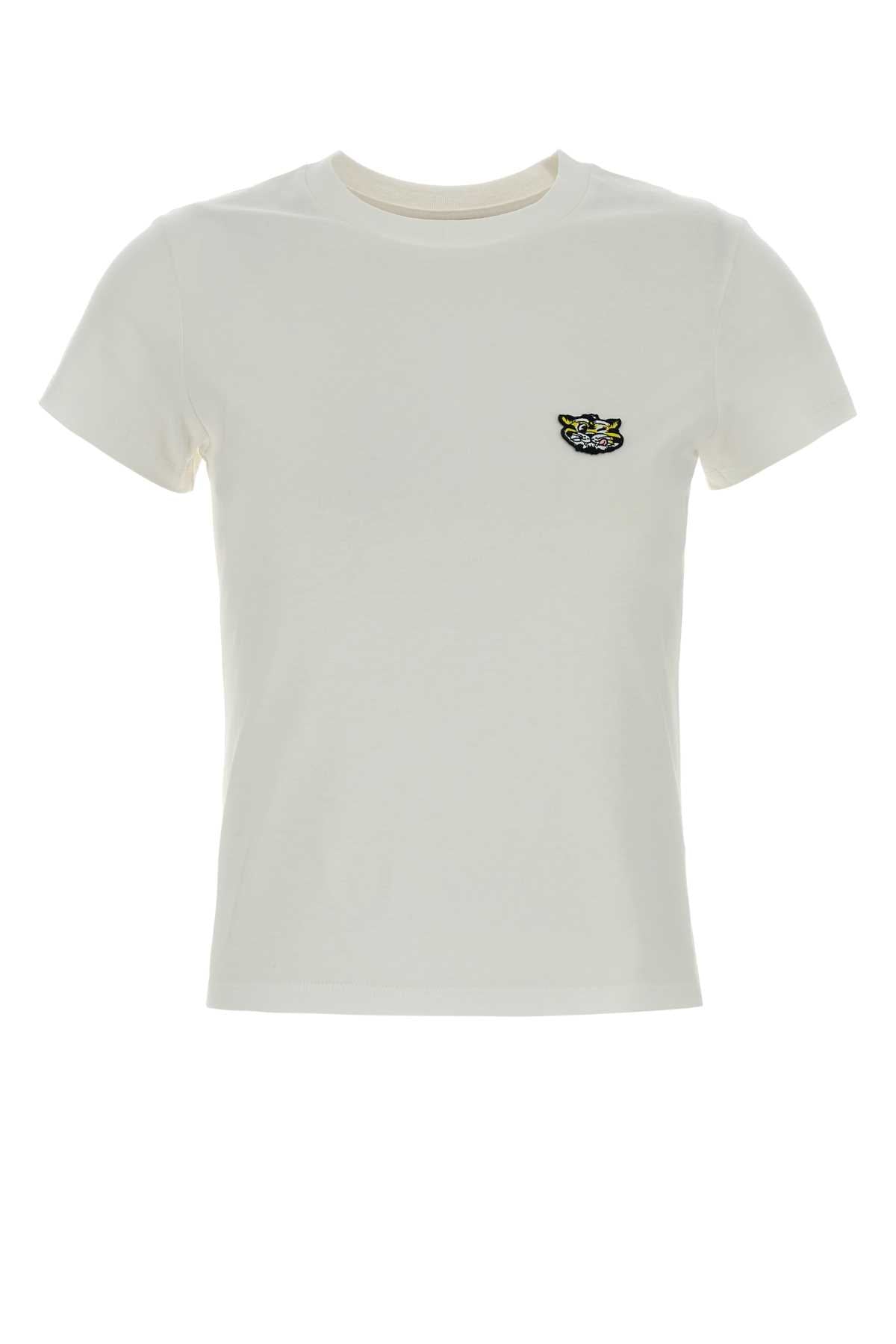 KENZO GOTS KENZO WILD TIGER CLASSIC T-SHIRT For Women Exterior: 100% Cotton
