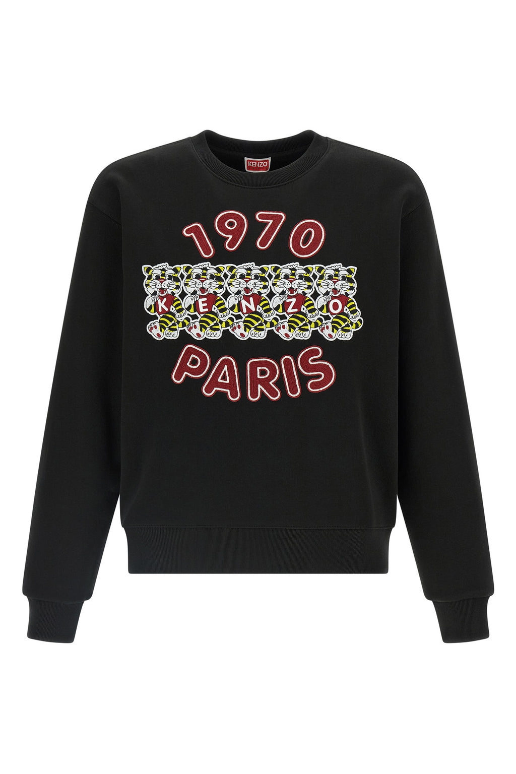 KENZO 'Wild Tiger Embroidered' sweatshirt For Men 100% cotton