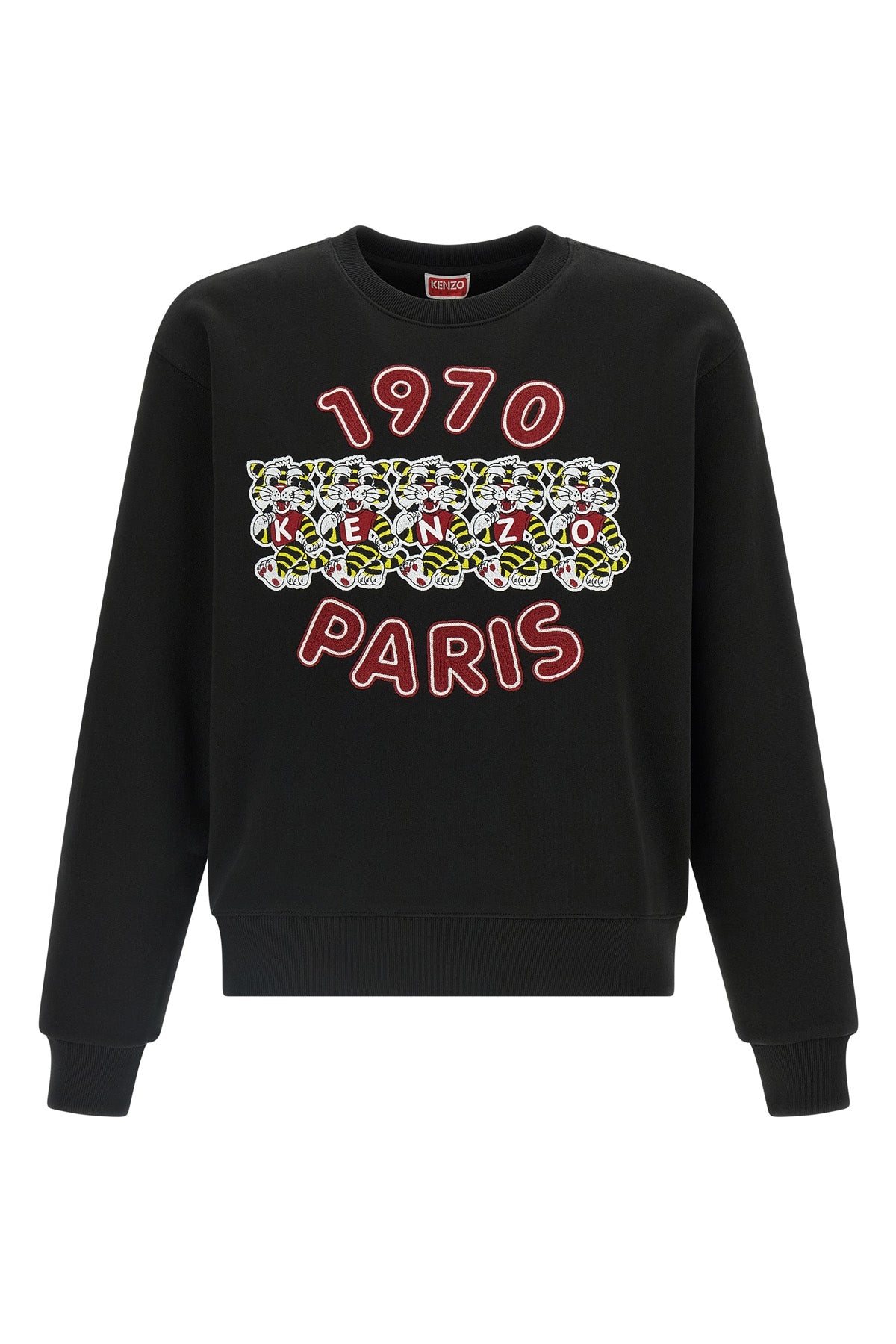 KENZO 'Wild Tiger Embroidered' sweatshirt For Men 100% cotton