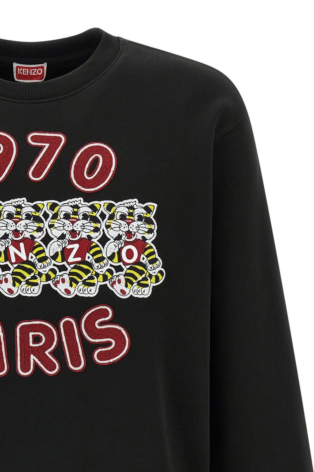 KENZO 'Wild Tiger Embroidered' sweatshirt For Men 100% cotton