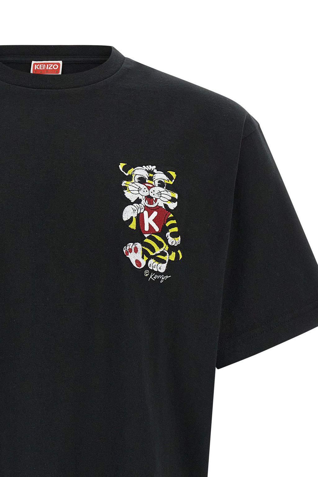 kenzo 'Wild Tiger embroidered' T-shirt