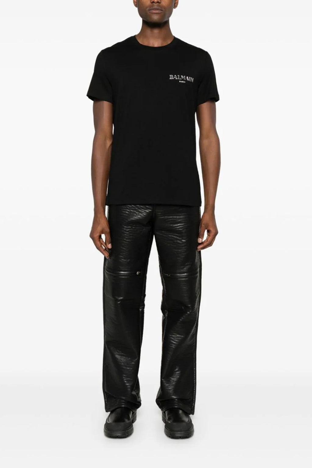 BALMAIN Logo T-shirt For Men 100% cotton