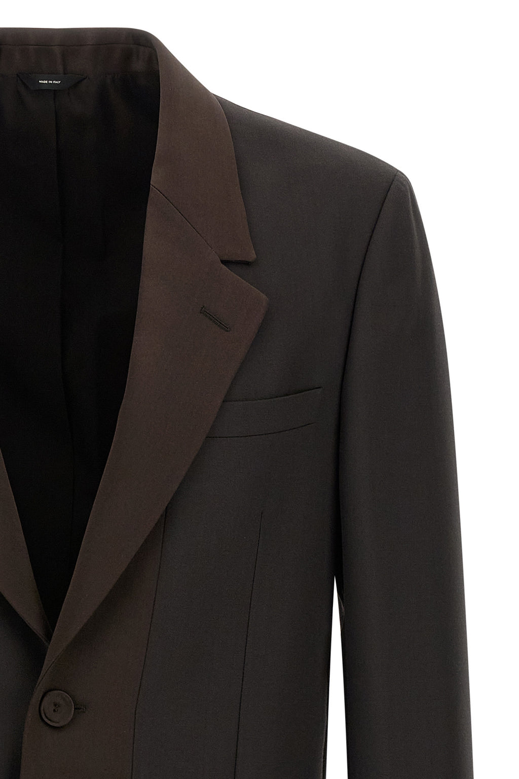 FENDI Crepe wool blazer For Men 55% polyester, 45% virgin wool