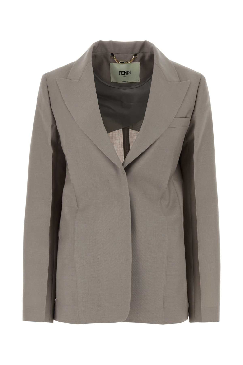 FENDI GIACCA For Women Exterior: 60% Mohair 40% Wool