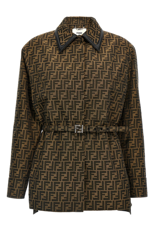 FENDI 'FF' jacket For Women 65% polyester, 35% cotton
