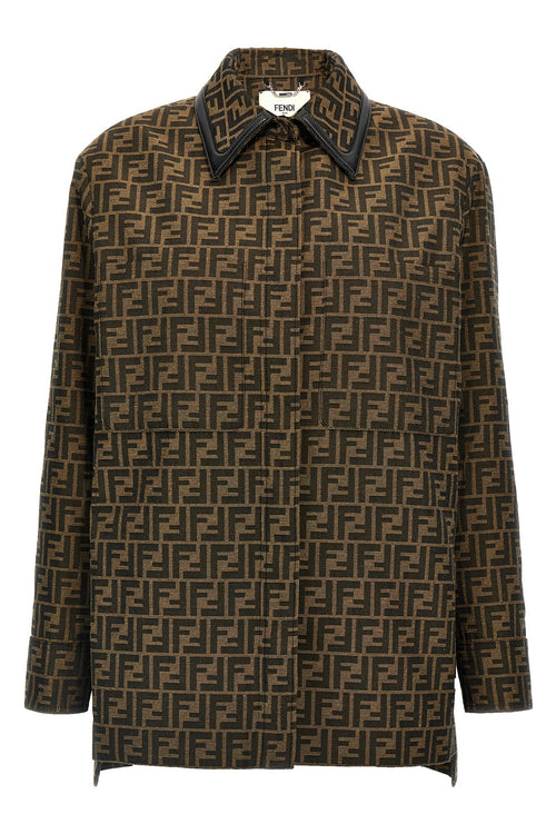 FENDI 'FF' jacket For Women 65% polyester, 35% cotton